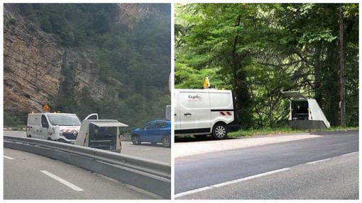 La Francia non lascia ma 'raddoppia': sistemato il secondo 'velox' sulla Statale 20 del Colle di Tenda La Francia non lascia ma 'raddoppia': sistemato il secondo 'velox' sulla Statale 20 del Colle di Tenda