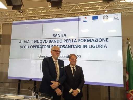 Da sinistra, Angelo Gratarola e Marco Scajola Da sinistra, Angelo Gratarola e Marco Scajola