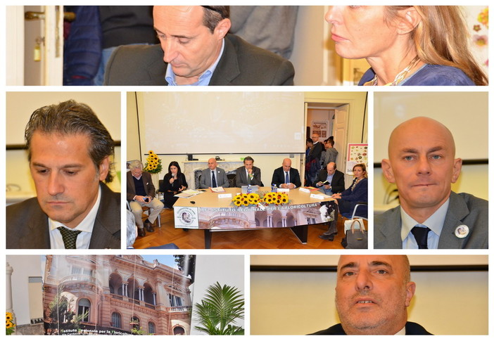Sanremo: 40 anni di Istituto per la Floricoltura, la Regione lancia l'unione con il Centro Servizi per la Floricoltura (Foto e Video)