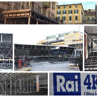 "Sarà un Festival indimenticabile": prosegue l'allestimento in centro, 'sold out' per il 'Villaggio delle radio' (Foto)