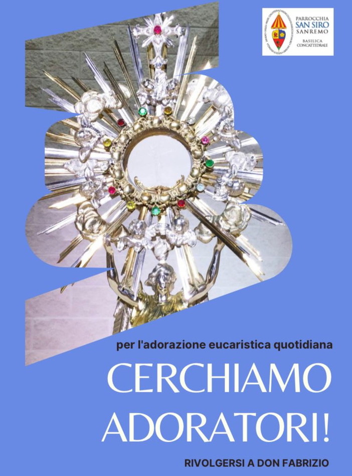 Sanremo: riprende all'Oratorio dell'Immacolata della parrocchia di San Siro l'Adorazione Eucaristica quotidiana Sanremo: riprende all'Oratorio dell'Immacolata della parrocchia di San Siro l'Adorazione Eucaristica quotidiana