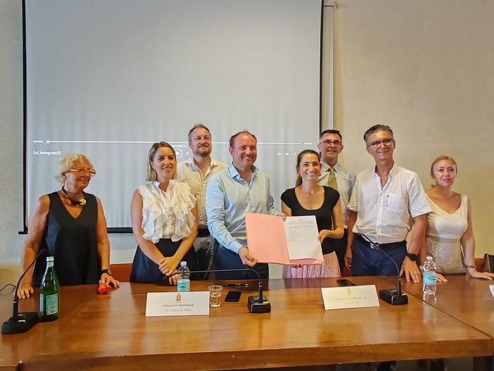 "A bordo della Meraviglia", Ventimiglia firma convenzione con il Fai per sviluppare la Ferrovia delle Meraviglie (Foto e video)