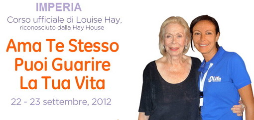 Imperia: dal 21 al 23 torna Lucia Giovannini per il corso 'Ama te stesso, guarisci la tua vita'