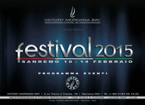 #Sanremo2015: tutto pronto al Festival al Victory Morgana Bay appuntamento con 'Amazing week'