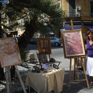 Ventimiglia: da stamane fino a settembre, mostra di pittura in via Hanbury