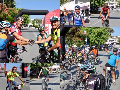 L'arrivo della Transalp Experience 2019