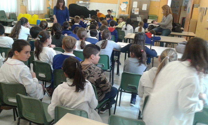 Ventimiglia: alla Primaria di Roverino lezione di musica per il progetto 'A spasso fra le note' Ventimiglia: alla Primaria di Roverino lezione di musica per il progetto 'A spasso fra le note'