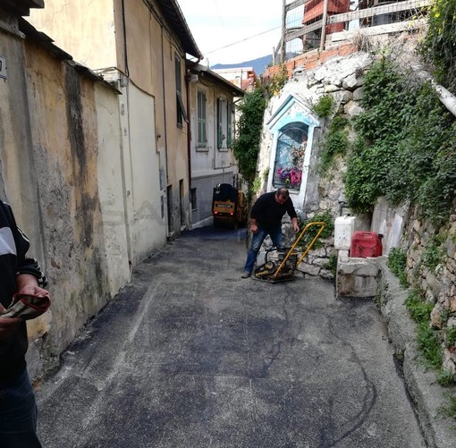 I lavori in strada Borgo I lavori in strada Borgo