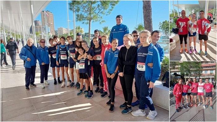 Ottimi risultati per l'Atletica Vallecrosia e l'Atletica 2000 Bordighera al Cross du Larvotto a Montecarlo (Foto)