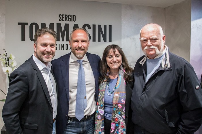 Da sinistra: Alessandro Piana, Sergio Tommasini, Sonia Viale e Marco Medlin