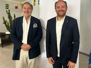 A sin. Amedeo Solimano e Flavio Di Muro