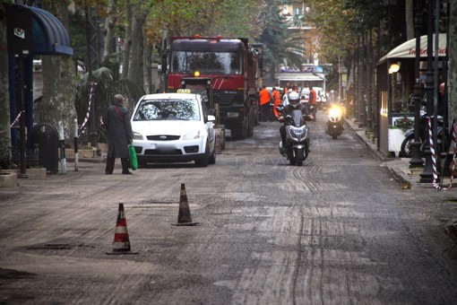 I lavori in corso Garibaldi I lavori in corso Garibaldi