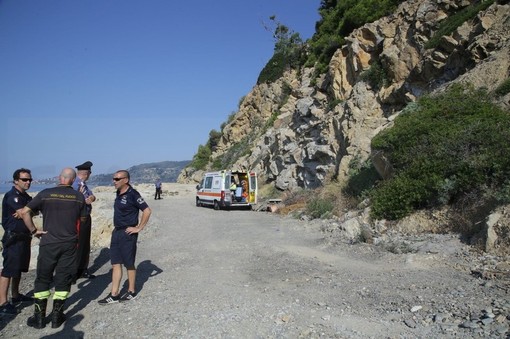 I soccorsi sul luogo della caduta I soccorsi sul luogo della caduta