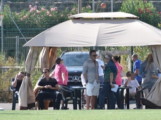 Alex Del Piero a Pian di Poma Alex Del Piero a Pian di Poma