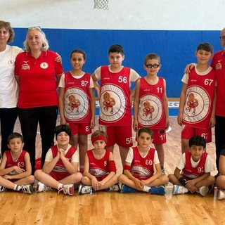Spirito sportivo e grande cuore, gli Aquilotti Small del Ventimiglia Basket si piazzano quarti al Torneo Sant'Ampelio (Foto)