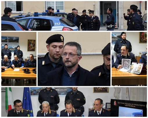 Ventimiglia: arresto di Ermanno Fieno, fermato grazie agli agenti della Polizia di Frontiera in stazione (Foto e Video)