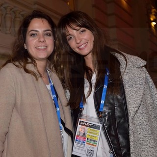 #Festival2017: Annabelle Belmondo e Anouchka Delon, questa notte dopo la serata al rientro in albergo