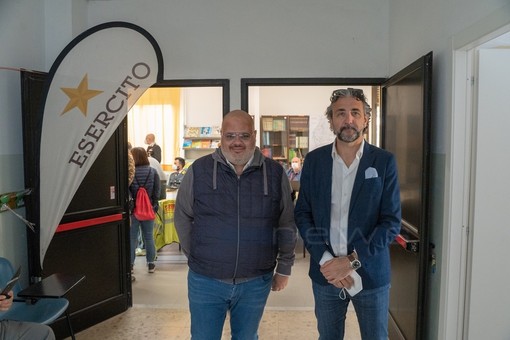 Da sinistra, Giorgio Giuffra e Mario Conio