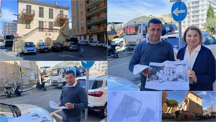 Vallecrosia, Biasi e Piardi: "Più di 2 milioni di euro per la riqualificazione dell’ex municipio, diventerà un luogo di aggregazione" (Foto e video)