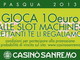 Due imperiesi vincono al Casinò di Sanremo: in totale si sono portati a casa quasi 34mila euro Due imperiesi vincono al Casinò di Sanremo: in totale si sono portati a casa quasi 34mila euro