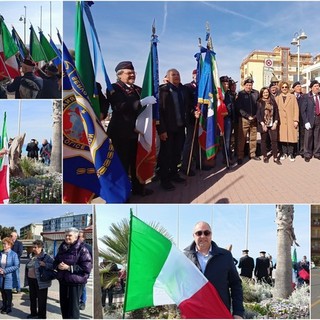 Vallecrosia celebra la Giornata nazionale della festa della bandiera (Foto e video)