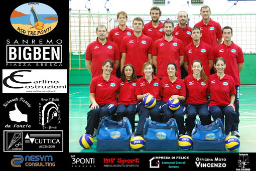 Pallavolo: terzo titolo regionale consecutivo per l'Asd 'Tre Ponti' Sanremo, ora le finali nazionali