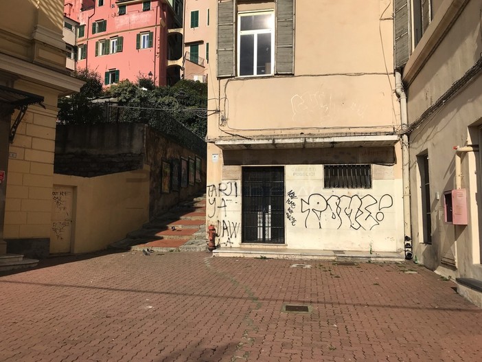 I bagni pubblici in salita Giordano Bruno I bagni pubblici in salita Giordano Bruno