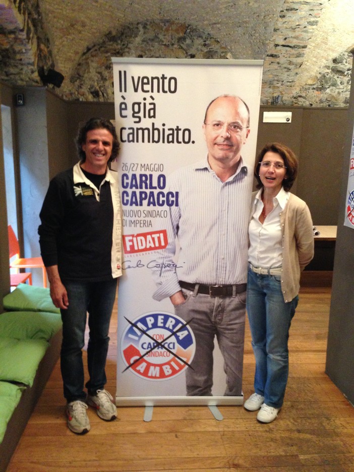 Imperia: l'intervista "doppia" ai candidati Enrica Fresia e Fulvio Balestra (Imperia Cambia) per Capacci sindaco Imperia: l'intervista "doppia" ai candidati Enrica Fresia e Fulvio Balestra (Imperia Cambia) per Capacci sindaco