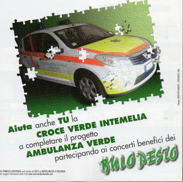 Ventimiglia: tutto pronto stasera al 'Resentello' per il 'concertone' dei Buio Pesto