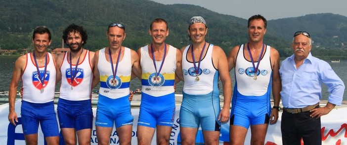 Terza medaglia di bronzo per la Canottieri Sanremo nel Meeting Nazionale Master di Corgeno