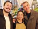 Sanremo: Luca e Paolo e tanti cantanti di 'Sanremo Giovani' ieri sera a cena al 'Buenavista' (Foto)