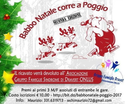 Sanremo: domenica prossima in frazione Poggio la camminata 'Babbo Natale corre a Poggio' Sanremo: domenica prossima in frazione Poggio la camminata 'Babbo Natale corre a Poggio'