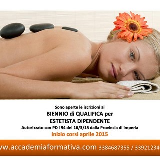 Accademia Formativa: sono aperte le iscrizioni al nuovo biennio di qualifica estetista dipendente Accademia Formativa: sono aperte le iscrizioni al nuovo biennio di qualifica estetista dipendente