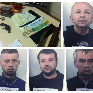 Imperia: avevano rapinato un connazionale, stamani condannati i quattro romeni arrestati