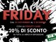 Da Benza di Sanremo il Black Friday vi aspetta da oggi e per tutta la prossima settimana con il 20% di sconto totale