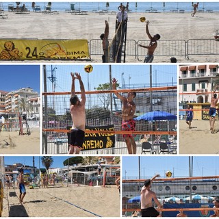 Sanremo: 28 coppie si danno battaglia oggi e domani al 'Festival del Beach Volley' (Foto e Video)