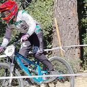 Downhill, buon tempo per Bruno Ruiz della PSV Ngteam di Vallecrosia al Mare a Blausasc