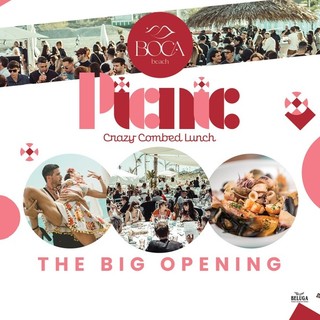 Questa domenica al Boca Beach l'attesissima inaugurazione di 'PicNic'