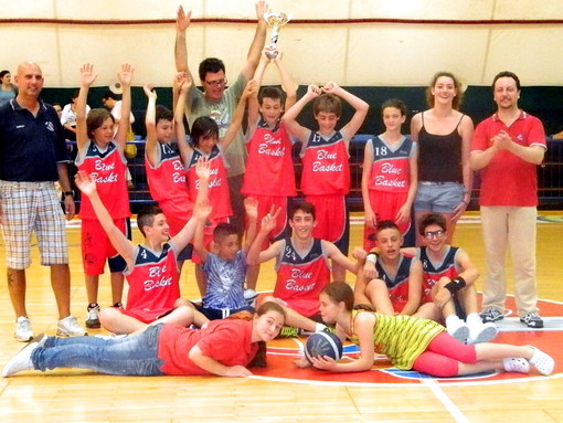 Pallacanestro: il Blue Basket Diano batte il Cairo e vince la Coppa Liguria Under 13