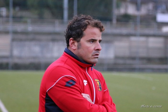Nella foto Enrico Sardo, allenatore della Dianese &amp; Golfo