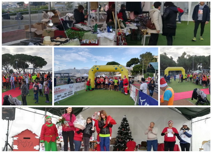 Sanremo: grande successo di partecipanti ieri per la 3a edizione di 'Babbo Natale corre a Poggio' (Foto) Sanremo: grande successo di partecipanti ieri per la 3a edizione di 'Babbo Natale corre a Poggio' (Foto)