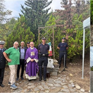 Morirono in un incendio a Montenero, Bordighera ricorda Franco Jannelli e Roberto Giacchino (Foto)