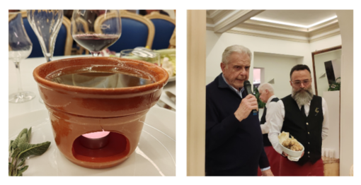 Bordighera, all'hotel Parigi il trentennale della bagna caoda della famiglia Sattanino (Foto e video) Bordighera, all'hotel Parigi il trentennale della bagna caoda della famiglia Sattanino (Foto e video)