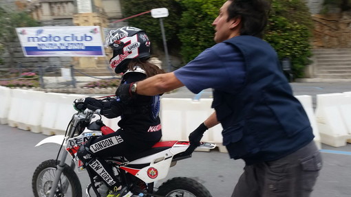 Ospedaletti: grande successo nel weekend scorso in piazza Caduti di Nassiriya per la 2a edizione di 'Bimbi in Moto'
