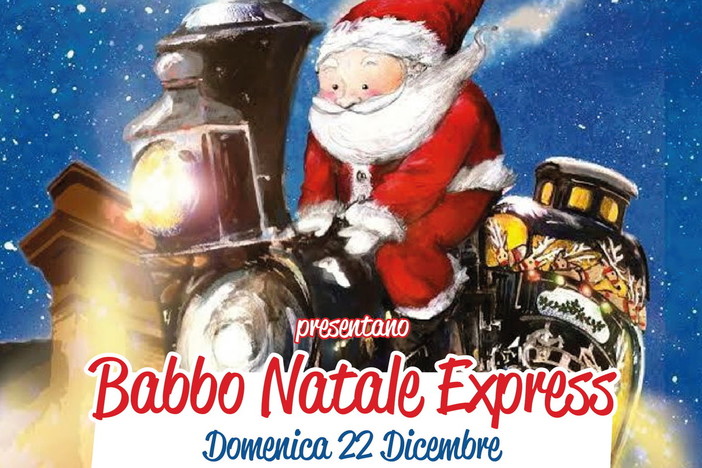 Tutto pronto per il 'Babbo Natale Express' che si fermerà domenica a Ventimiglia, Camporosso, Vallecrosia e Bordighera Tutto pronto per il 'Babbo Natale Express' che si fermerà domenica a Ventimiglia, Camporosso, Vallecrosia e Bordighera