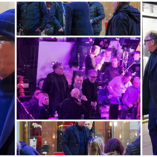 Festival di Sanremo 2024: primo saluto del Sindaco e dell'Assessore ad Amadeus, incontro all'Ariston (Foto)