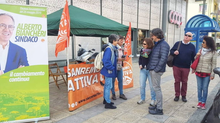 Elezioni Amministrative Sanremo: domani e domenica il banchetto di Sanremo Attiva