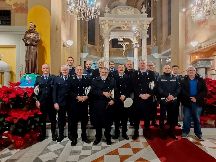 Bordighera celebra San Sebastiano, patrono della polizia locale (Foto e video)