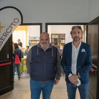 Da sinistra, Giorgio Giuffra e Mario Conio