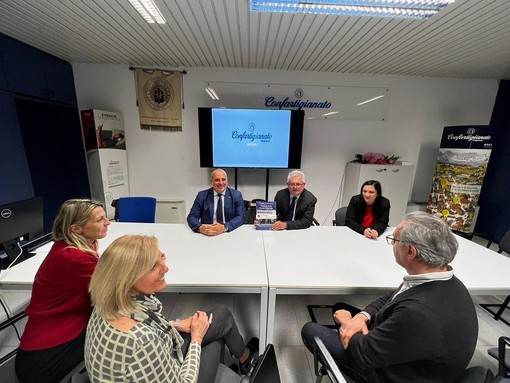 Sanremo: il Senatore Berrino e l'assessore regionale Sartori incontrano Confartigianato